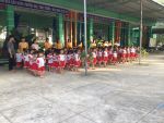 Hình ảnh Chào cờ thứ 2 hàng tuần của trường Mầm non Định Thành