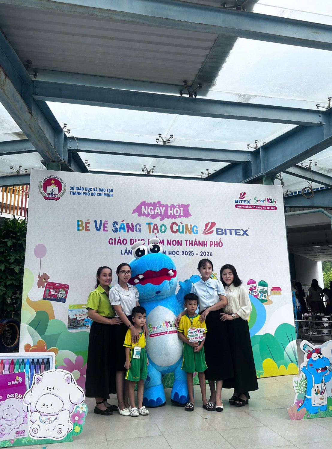 BÉ VẼ SÁNG TẠO CÙNG BITEX – NĂM HỌC 2025 - 2026 ✏️📚🎊